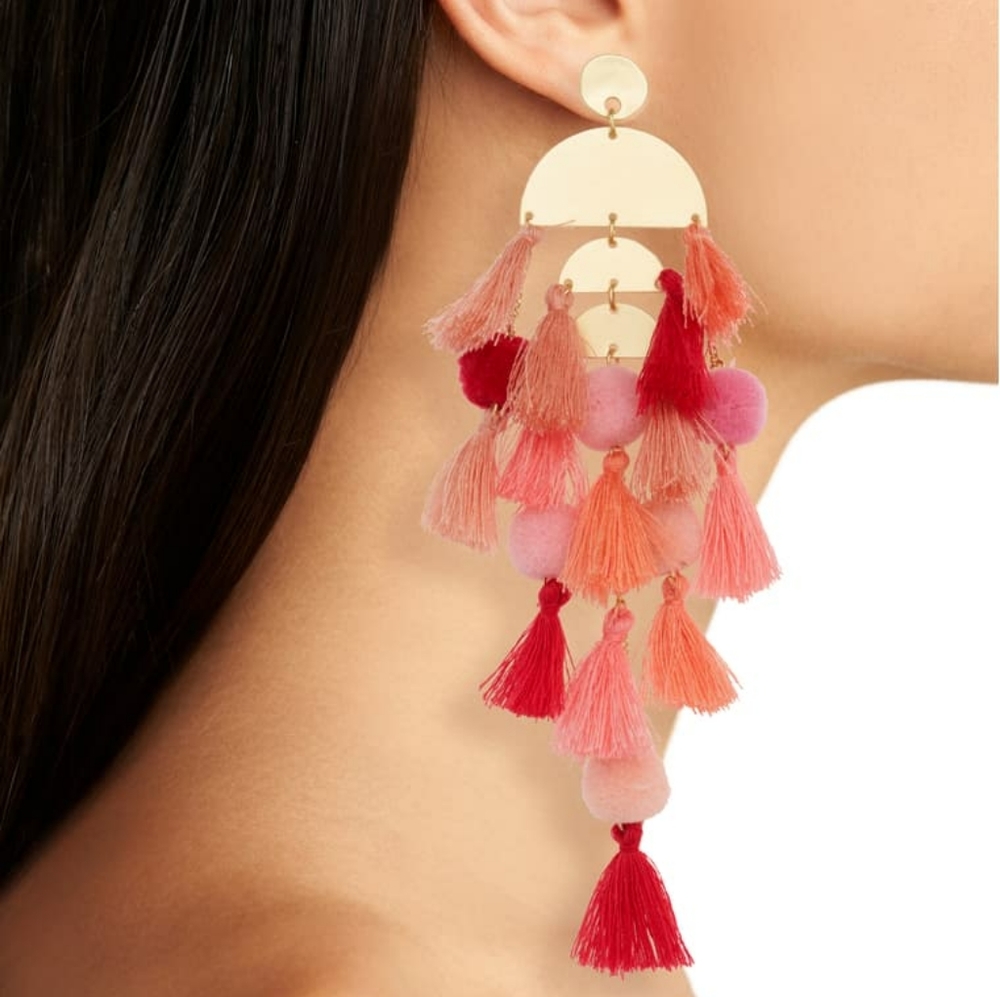 COPY - Stella & Ruby calypso tassel earrings